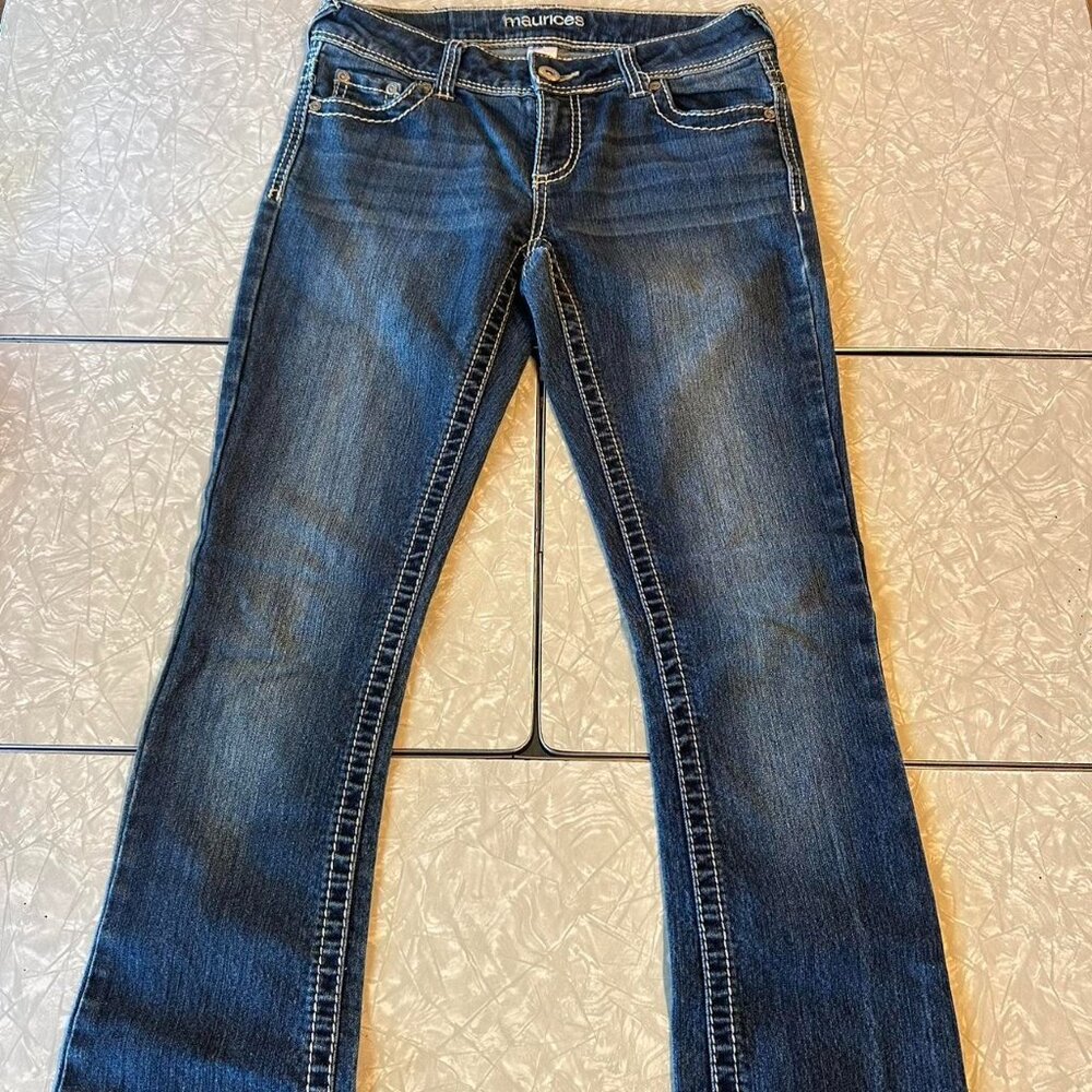 Women's Blue and Navy Jeans